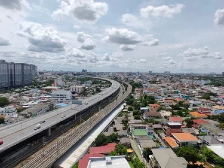 ขายคอนโด บางซ่อน Rich Park Bangson Station 1ห้องนอน ชั้นสูง ระเบียงทิศตะวันตก ใกล้MRTบางซ่อน