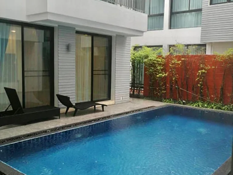 บ้านเดี่ยวหลังใหญ่ 6ห้องนอน สำหรับพักอาศัย ให้เช่าในย่านพร้อมพงษ์ Single House 6Bedrooms with private pool in Prompong