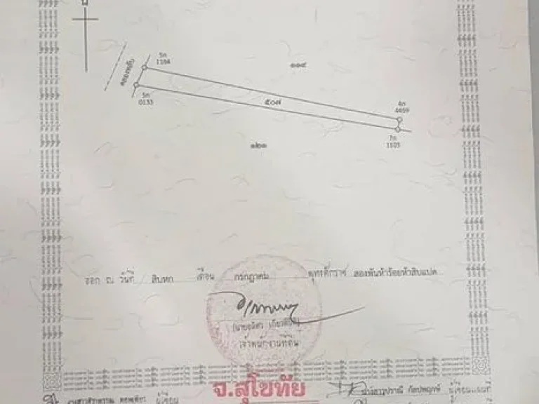 ขายที่ดิน 5 ไร่ 83 ตรว ติดถนนชนบทเส้นยางซ้าย ตรงข้ามกับร้านหมูจุ่มป้าอ้วน