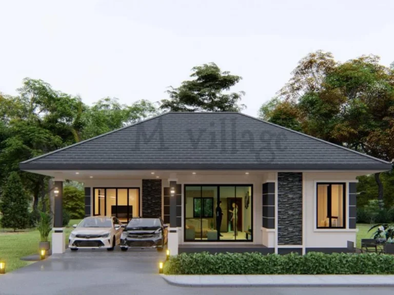 ขายบ้านเดี่ยว โครงการ บ้านสวย M viillage