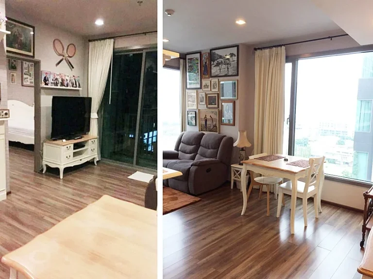 Condo Ceil by Sansiri ใกล้ BTS เอกมัย 48 ตรม 1 ห้องนอน ชั้น9 วิวเมือง ห้องหัวมุม เฟอร์ครบ