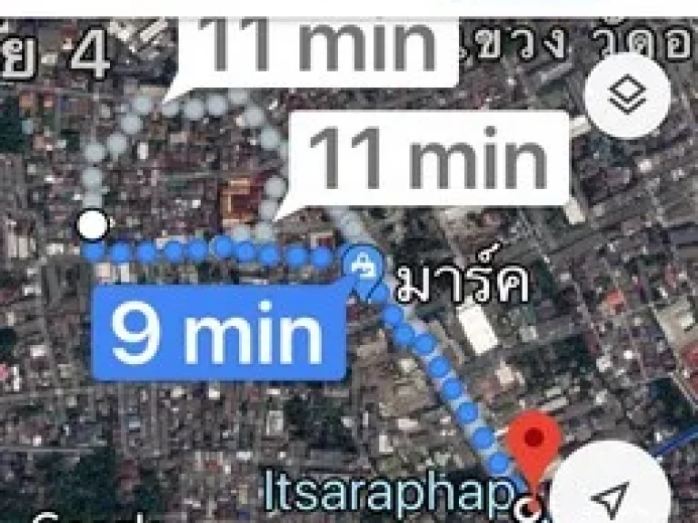 ขายที่ดินพร้อมบ้านเช่า เขตบางกอกใหญ่ เนื้อที่ 46 ตารางวา