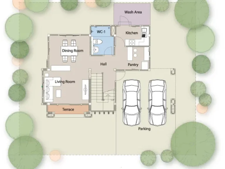 ขายบ้านเดี่ยว 2 ชั้น 3 นอน 2 น้ำ 2 จอดรถ เริ่ม 40 ล้าน Lanceo CRIB ศรีราชา-นาพร้าว ซศรีราชา-หนองค้อ 29