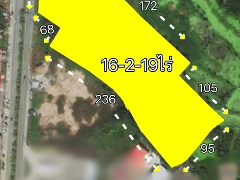 ขายที่ดินบางคูวัด ติดถนนใหญ่ก่อนเข้าปทุมธานี ผังสีชมพู