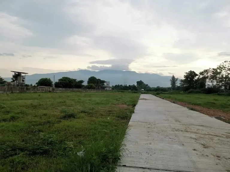 ขายที่ดินสันผีเสื้อ ห่างถนนสี่เลนเพียง 100เมตร วิวดอยสุเทพ