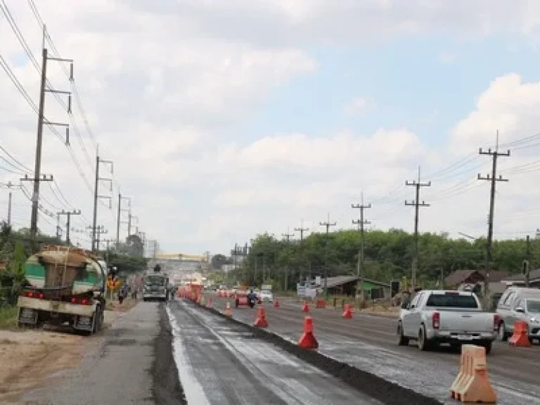 ขายที่ดินเปล่า ติดถนนสายเอกปลวกแดง จังหวัดระยอง