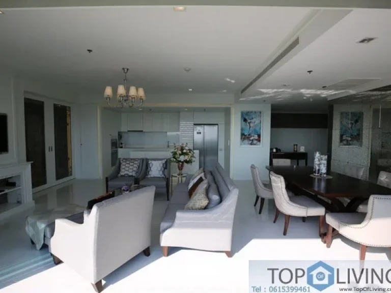 For Rent Starview Rama III 3 bedrooms The view Chao Phraya River