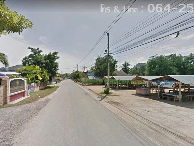 ขายที่ดิน 70 ตรว กว้าง 14x20 เมตร ถมแล้ว สถานีอนามัยบ้านนายาง จเพชรบุรี