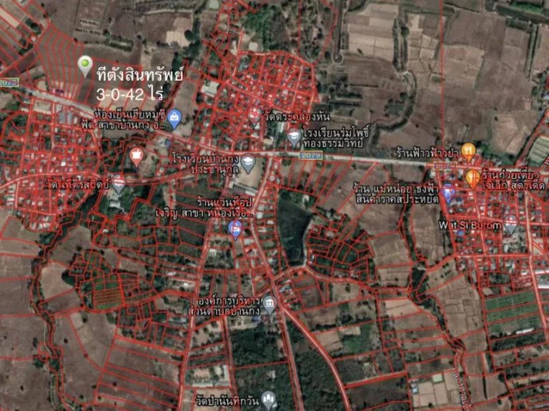 ที่ดินเปล่า 3-0-42 ไร่ ตรงข้ามตลาดนัดบ้านเปือย 15 ล้าน ค่าโอนคนละครึ่ง