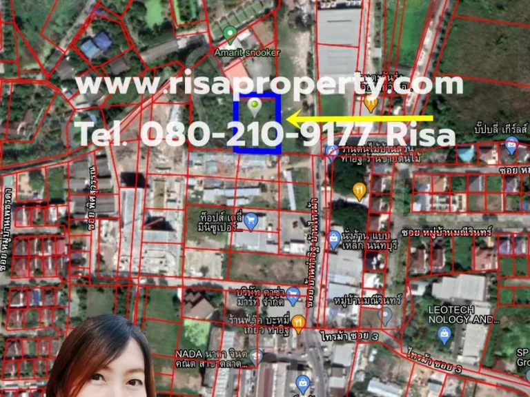 ขายที่ดินท่าอิฐปากเกร็ด นนทบุรี ใกล้ถนนราชพฤกษ์ ใกล้รถไฟฟ้า l Risapropertycom