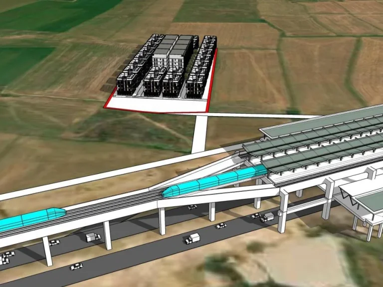 ขายที่ดิน 8 ไร่ ทำเลทอง ใกล้ทางขึ้น-ลงสถานีรถไฟทางคู่ยกระดับลพบุรี