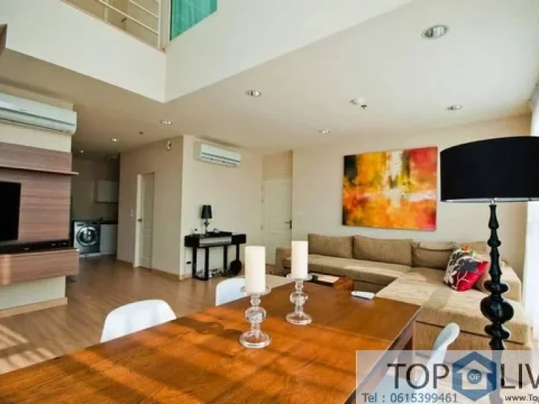 ForRent condo The LightHouse Sathorn 15 3 bed 3 bat can walk to Krung Thonburi BTS 700 meters