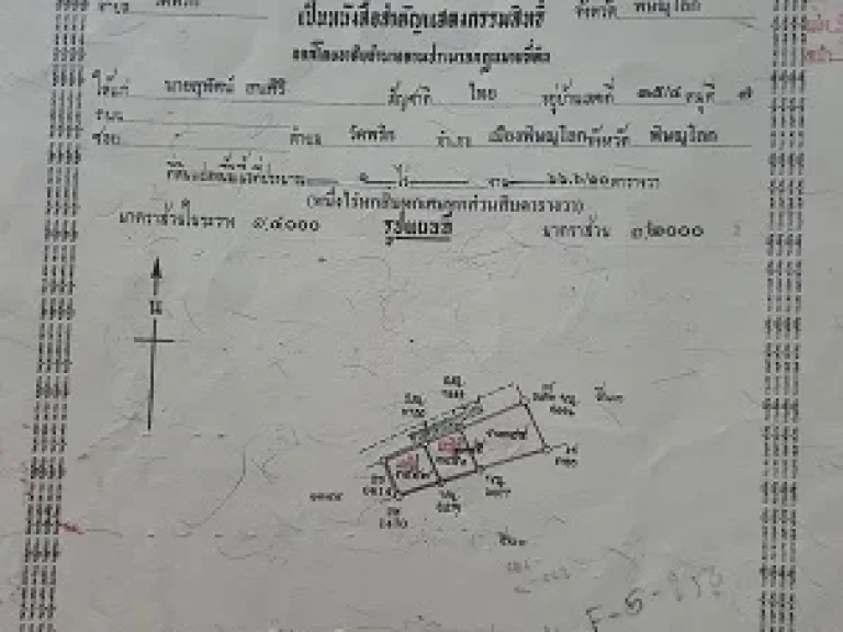 ขายที่ดินสำหรับสร้างบ้านใกล้มหาวิทยาลัยนเรศวร และโรงพยาบาลมหาวิทยาลัยนเรศวร 8500 บาทต่อตารางวา