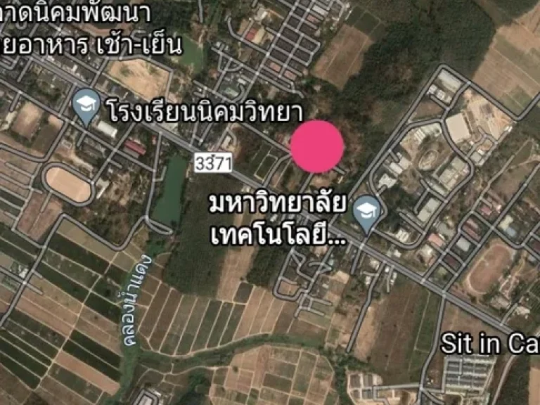 ที่ดินเปล่า120ไร่ หลังมหาลัยเทคโนโลยีพระนครเหนือ อนิคมพัฒนา ระยอง