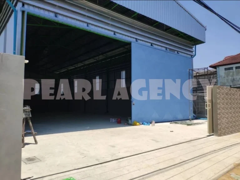 โกดังให้เช่าโรงงานให้เช่า พื้นที่ใช้สอย 120 ตรว ตัวอาคาร 330 ตรม พิกัด ซอยบางกระดี่ พระราม2 บางขุนเทียน กรุงเทพฯ