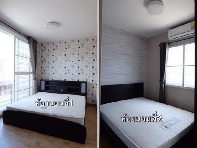 For Rent ให้เช่าทาวน์โฮม 2 ชั้น หมู่บ้านพฤกษา ไพร์ม ศรีนครินทร์  บางนา ตกแต่งสวยมาก ต่อหลังคาหน้าบ้าน ต่อครัวหลัง แอร์ 5 เครื่อง