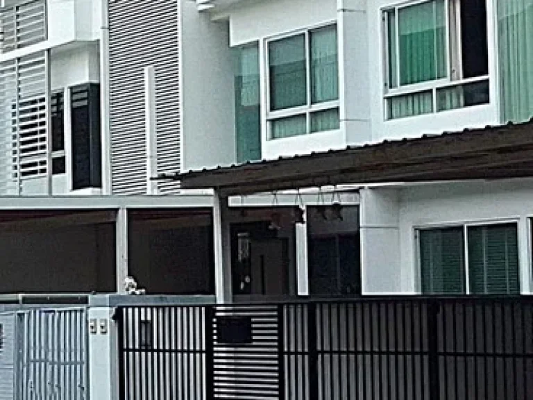 Townhouse บ้านใหม่ พระราม9 ศรีนครินทร์ พื้นที่ 23 SQWA 0 ngan 0 ไร่ 3Bedroom 4200000 THB ดี-งาม กรุงเทพ