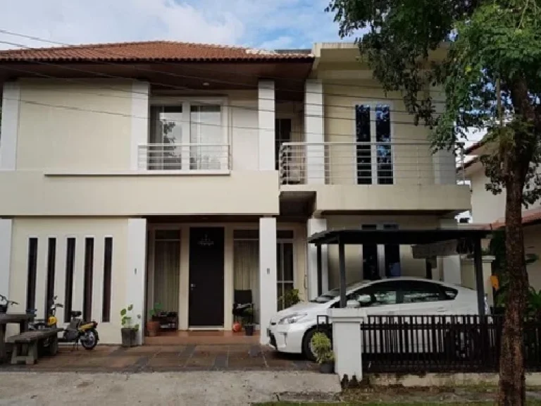 For Rent ให้เช่าบ้านเดี่ยว 2 ชั้น หมู่บ้านบางกอกวิลล่า ถนนประดิษฐ์มนูธรรม บ้านสวยมาก แอร์ 8 เครื่อง เฟอร์นิเจอร์ครบ อยู่อาศัยเท่านั้น