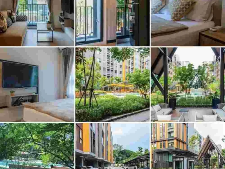 ให้เช่าคอนโด 2 ห้องนอน 56 ตรม Escent Ville Condo ติด Central Festival เชียงใหม่