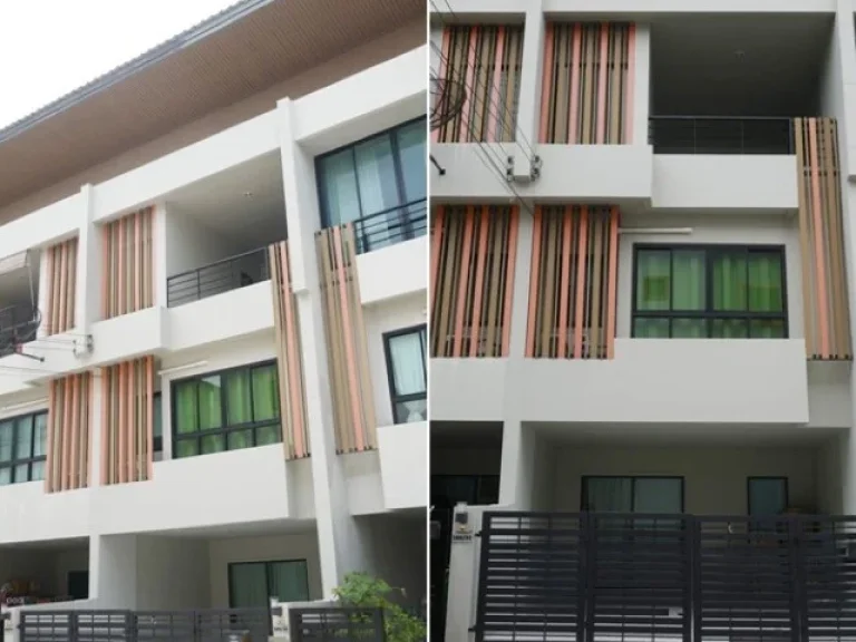 For Rent ให้เช่าทาวน์โฮม 3 ชั้น โครงการ เดอะ ซิมโฟนี่ ซอยนวลจันทร์ 36 ทำเลดี