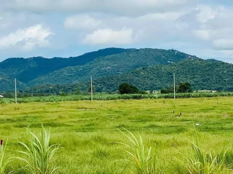 ขายที่ดินหินเหล็กไฟทำเลสวยมากค่ะบรรณยากาสดีวิวเขา360เดินทางสะดวกสบายหาที่ดินแบบนี้ไม่ได้แล้วนะค่ะ