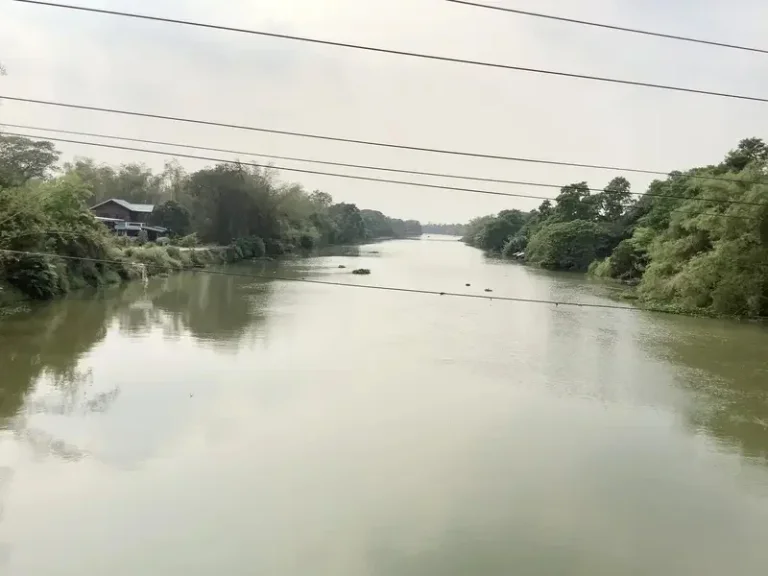 ขายที่ดินติดแม่น้ำปราจีนบุรี 18 ไร่ บรรยากาศดี อำเภอศรีมหาโพธิ จังหวัดปราจีนบุรี