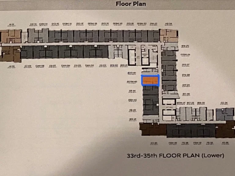 เจ้าของขาย Condo Life Rama 4 - Asoke ใกล้รถไฟฟ้า MRT ศูนย์สิริกิต์ 40 ตรม แบบห้อง Vertiplex