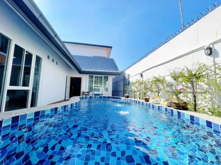 บ้านพลูวิลล่า พัทยาใต้ 4ห้องนอน Pool villa 4bedrooms south pattaya