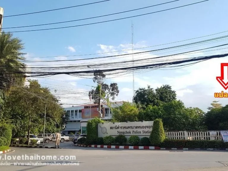 ขายที่ดินพร้อมบ้านเดี่ยว ถนนผดุงพันธ์ หนองจอก พื้นที่457ตรว ขาย17ล้านบาท ทำเลดี ติดสนหนองจอก