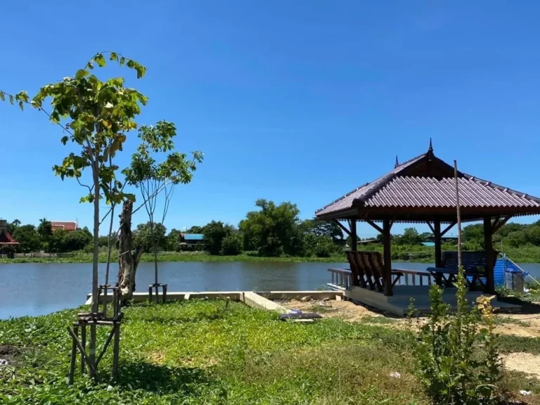 ที่ดินและบ้าน ริมแม่น้ำนครชัยศรี อำเภอนครชัยศรี จังหวัดนครปฐม