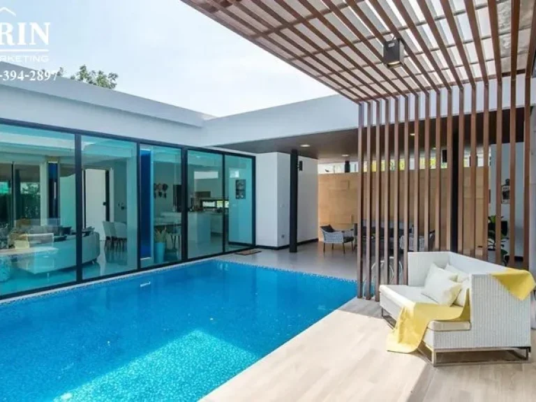 ขายพูลวิลล่าหรูที่โมเวนพิค พัทยา ติดชายหาด 150 เมตร สู่ชายหาด Luxury Pool Villa for Sell at Movenpick Pattaya by the Beach 150 meters to the beach