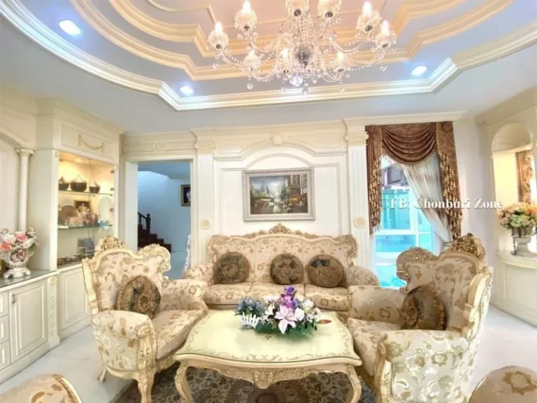 ขายบ้านหรู Casalunar ขายบ้านเดี่ยวหลังมุม หมู่บ้านติดทะเล คาซาลูน่า บางแสน