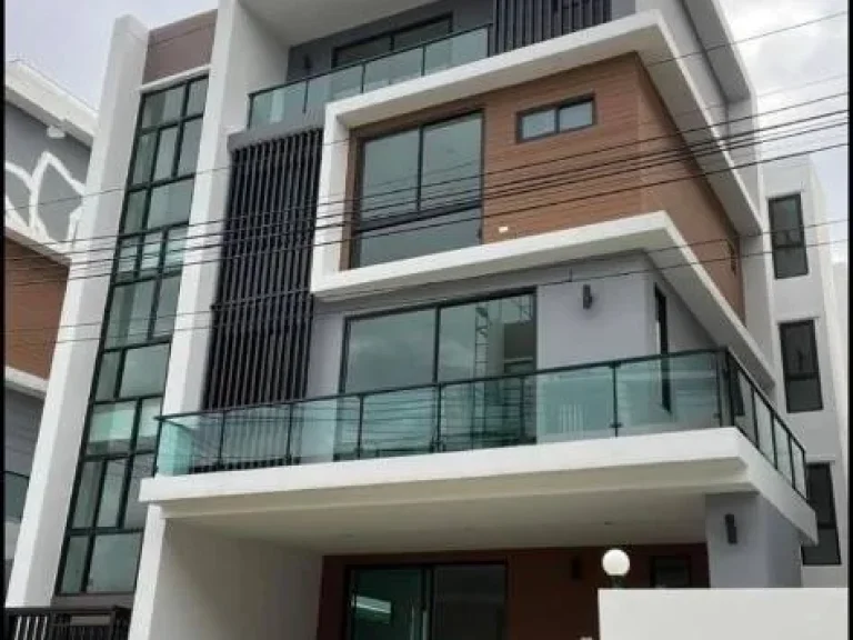 For Rent ให้เช่าโฮมออฟฟิศ 4 ชั้น โครงการเดอะเบสท์ กิ่งแก้ว-สุวรรณภูมิ ซอยกิ่งแก้ว 19 ใกล้สนามบินสุวรรณภูมิ