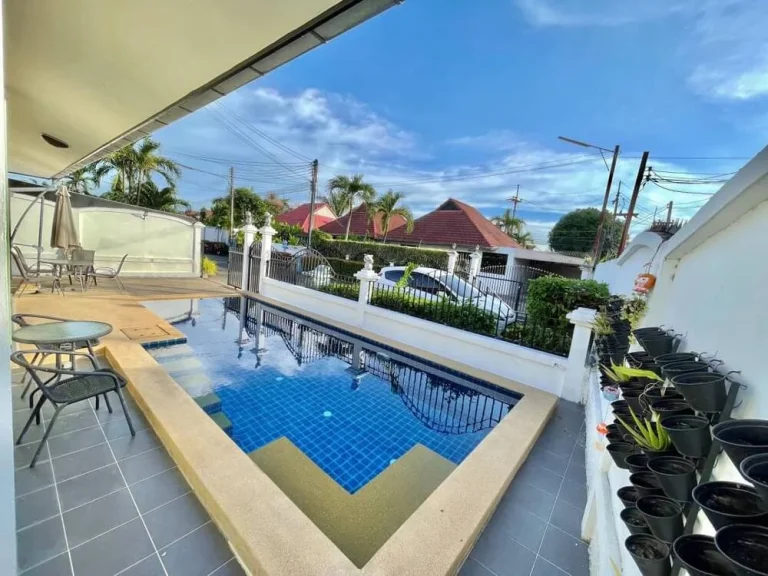 ขายพูลวิลล่าหนองปรือพัทยาถูก PoolVilla Pattaya Nongprue sale