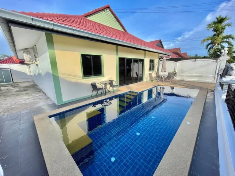 ขายพูลวิลล่าหนองปรือพัทยาถูก PoolVilla Pattaya Nongprue sale