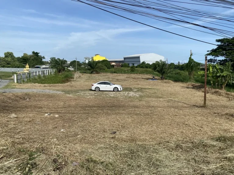 ขายที่ดินถมแล้ว ติดถนนคลองส่งน้ำสุวรรณภูมิ บางปลา อบางพลี สมุทรปราการ