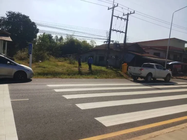 ขายที่ดินเปล่า ทำเลดี ติดถนน ใน จังหวัดอุบลราชธานี