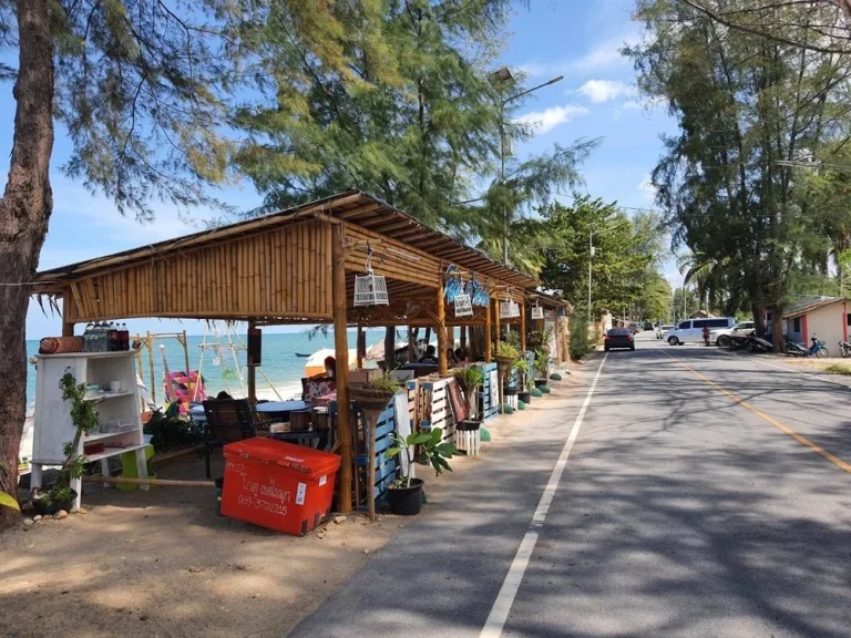 ขายที่ดินเปล่าสวนมะพร้าวติดทะเลหาดทะเลเราะ ใกล้วัดเจดีย์ ไอไข่