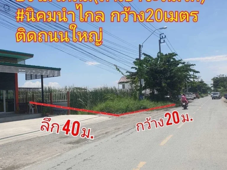 ให้เช่า ที่ดินลาดกระบัง ย่าน นิคมนำไกร เนื้อที่ 200ตรวหากตกลงเช่า จะถมที่ดินให้