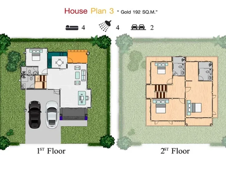 บ้านโครงการสร้างใหม่ บ้านเดี่ยว 2 ชั้น 4 ห้องนอน 4 ห้องน้ำ ต ต้นเปา อ สันกำแพง จ เชียงใหม่