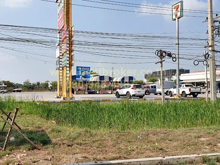 ขาย ที่ดิน ถมแล้ว 8 ไร่ 271 วา พร้อมผู้เช่า ทำเลดีมาก ติดถนนแยกนพวงศ์