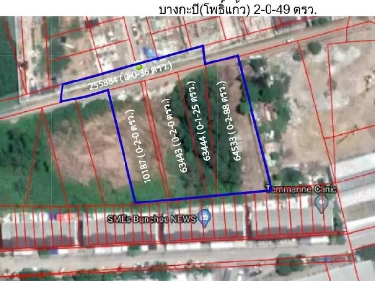 ให้เช่าที่ดินระยะยาว โพธิ์แก้ว 3 ใกล้ CDCเหมาะทำโกดัง 849ตรว