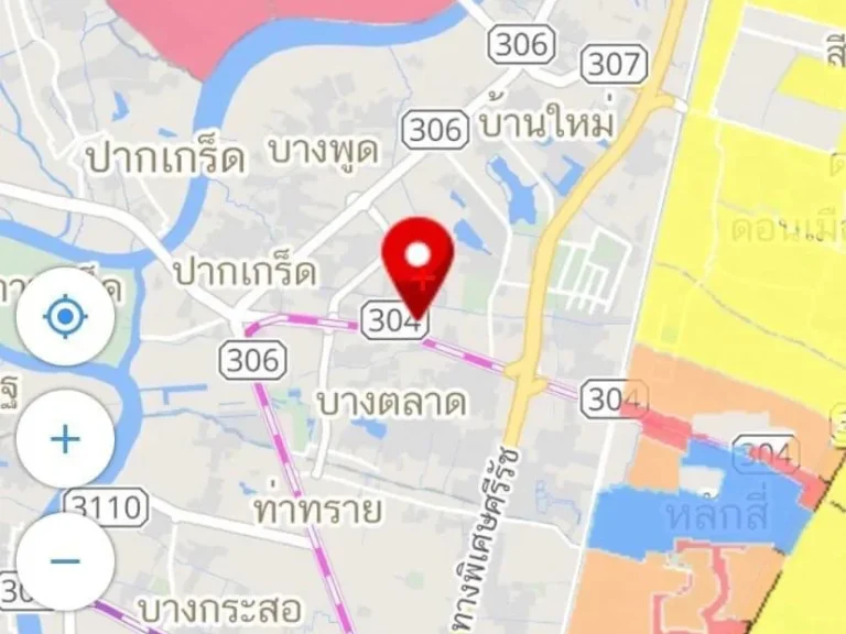 ขายที่ดิน 48-2-504 ไร่ ตรงข้าม Central แจ้งวัฒนะ ใกล้สถานีรถไฟฟ้าสายสีชมพู