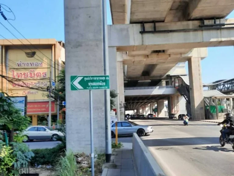 ขาย ที่ดิน เปล่า ถนนกำแพงเพชร 6 ติด Local road ใกล้สถานีรถไฟฟ้าการเคหะ ดอนเมือง ขนาดเนื้อที่ 889 ตารางวา