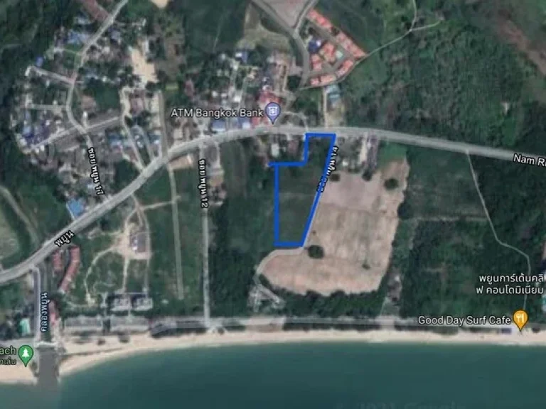 ขายที่ดิน หาดพยูน 7-1-896 บ้านฉาง eec สนามบินอู่ตะเภา 100 เมตรจากหาดพยูน ทะเล