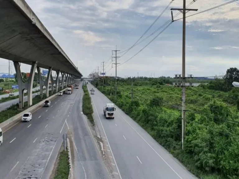 ขายที่ดินบางปะกงติดถนนบางนา-ตราด กม52 เนื้อที่ 66 ไร่