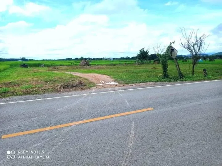 ที่ดินวิวสวย 360° วิวนา ติดถนน โฉนด น้ำไฟต่อได้ น่าน