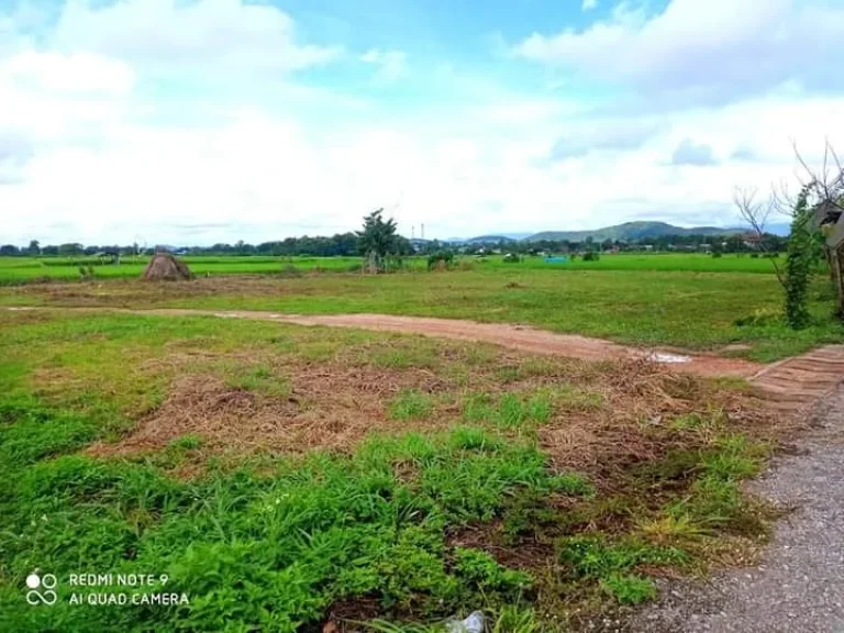 ที่ดินวิวสวย 360° วิวนา ติดถนน โฉนด น้ำไฟต่อได้ น่าน