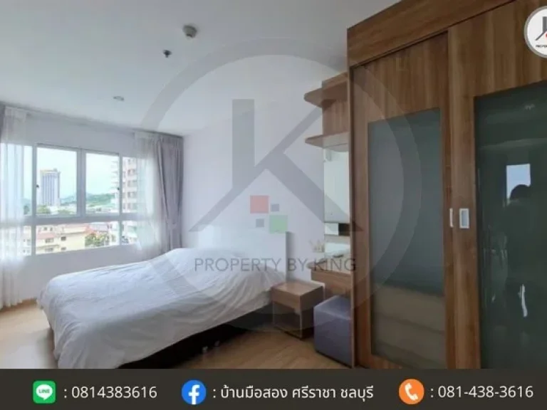 SeaHill Condo ห้องใหม่ 2ห้องนอน2ห้องน้ำ ถูกกว่าราคาตลาด วิวทะเล-ภูเขา ติดสุุขุมวิทใจกลางชุมชนศรีราชา