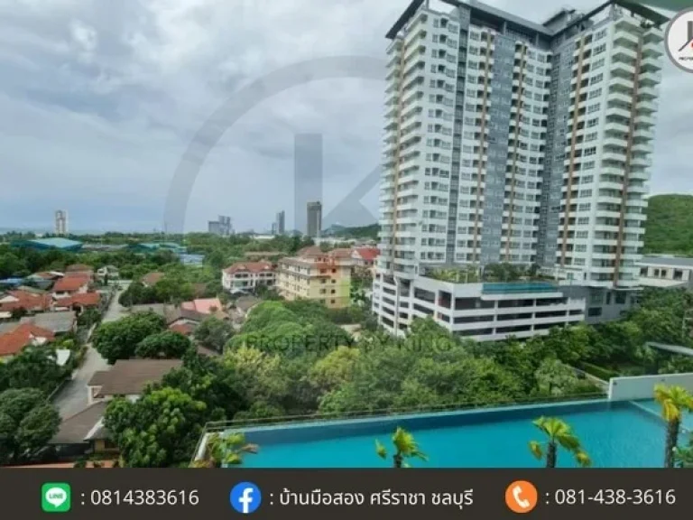 SeaHill Condo ห้องใหม่ 2ห้องนอน2ห้องน้ำ ถูกกว่าราคาตลาด วิวทะเล-ภูเขา ติดสุุขุมวิทใจกลางชุมชนศรีราชา